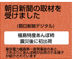 朝日新聞からの取材